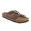 Birkenstock Granada Narrow Slide Sandal (Women) - Mocha Birkibuc Sandals - Slide - The Heel Shoe Fitters