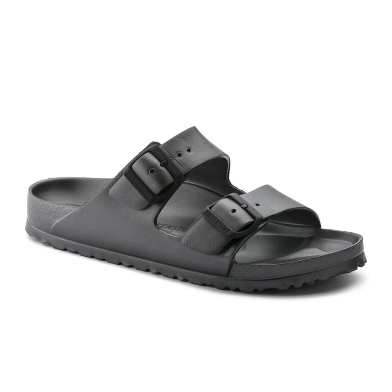 Birkenstock Arizona EVA Slide Sandal (Men) - Metallic Anthracite Sandals - Slide - The Heel Shoe Fitters