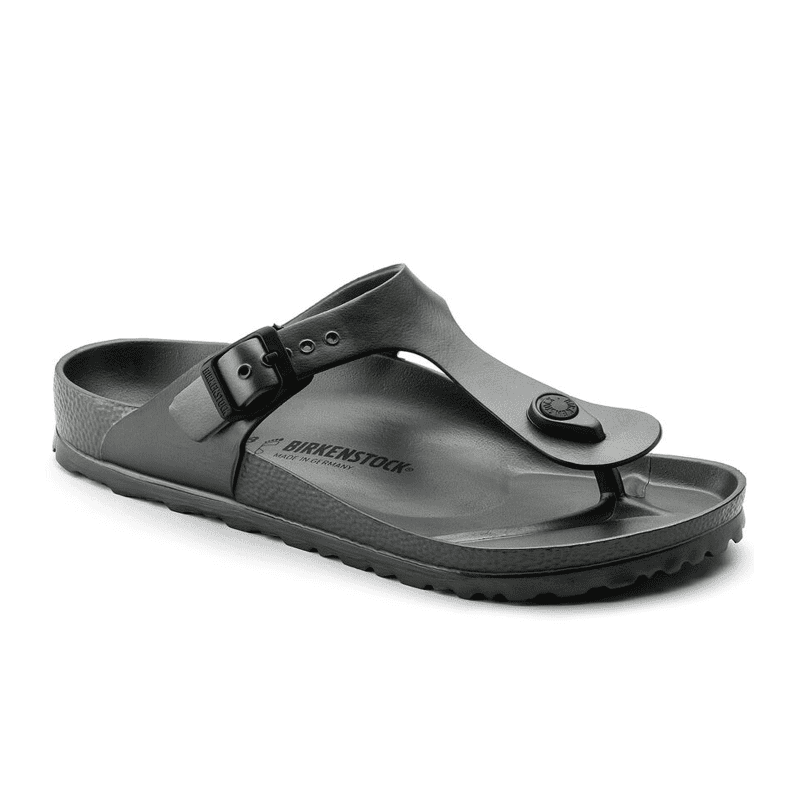 Birkenstock Gizeh EVA Sandal (Women) - Metallic Anthracite Sandals - Thong - The Heel Shoe Fitters