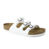 Birkenstock Florida Slide Sandal (Women) - White Birko-Flor Sandals - Slide - The Heel Shoe Fitters