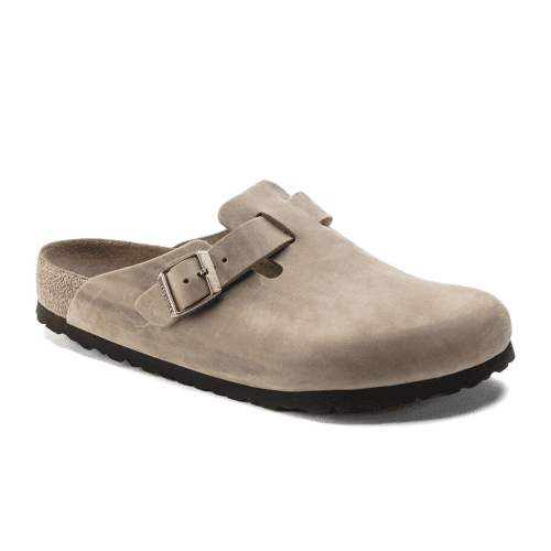 Birkenstock Boston Soft Footbed Clog (Men) - Tobacco Oiled Leather Dress-Casual - Clogs & Mules - The Heel Shoe Fitters