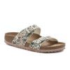 Birkenstock Sydney Vegan Slide Sandal (Women) - Paisley Light Rose Birko-Flor Sandals - Slide - The Heel Shoe Fitters