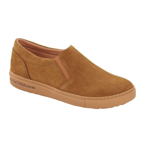 Birkenstock Oswego Narrow Slip On Sneaker (Women) - Mink Suede Dress-Casual - Slip Ons - The Heel Shoe Fitters