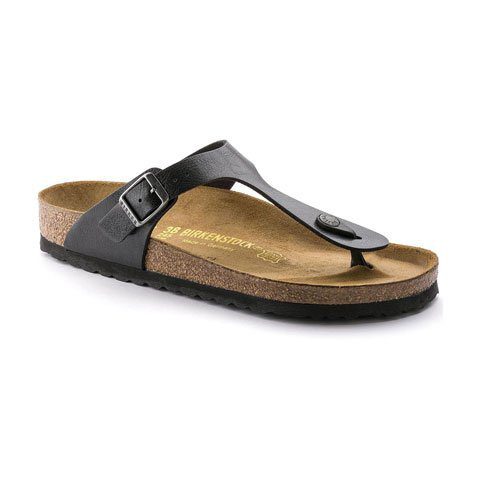 Birkenstock Gizeh Sandal (Women) - Graceful Licorice Birko-Flor Sandals - Thong - The Heel Shoe Fitters