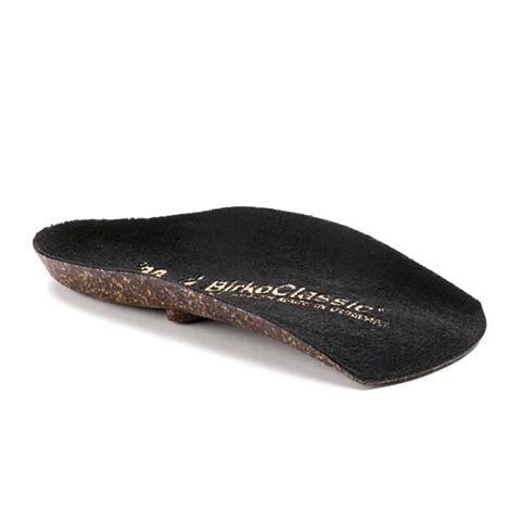 Birkenstock Birko Classic Insole (Unisex) - Black Accessories - Orthotics/Insoles - 3/4 Length - The Heel Shoe Fitters